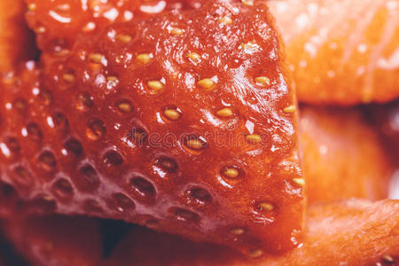 摄影 水果 草莓 食物 准备 甜的 纹理 饮食