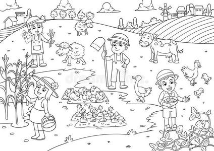 农场宠物图片-农场宠物素材-农场宠物插画-摄图新视界