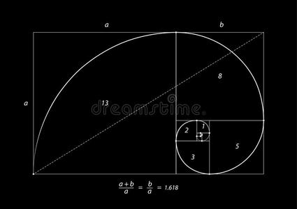 金色部分隔离在黑色，矢量上