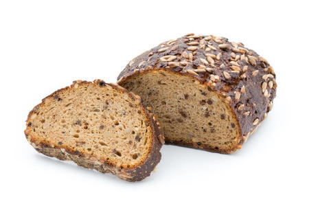 芝麻 黑麦 小麦 面包 美味的 小吃 切片 纹理 谷物 食物