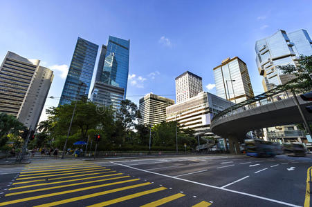 城市 夜景 傍晚 特大城市 建筑学 大都市 商行 亚洲 目的地