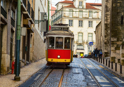 城市 电车 里斯本 建筑学 葡萄牙语 葡萄牙 运输 历史