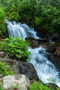 山林溪流