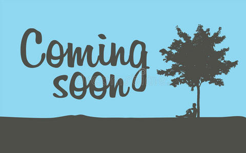 很快就会出现临时横幅照片