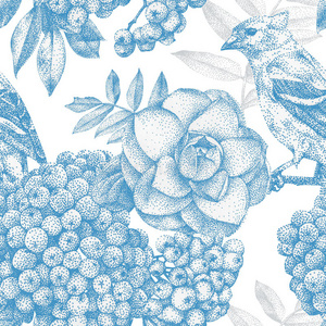 荆棘 招呼 绘画 墨水 花的 茶花 要素 位图 花园 花束