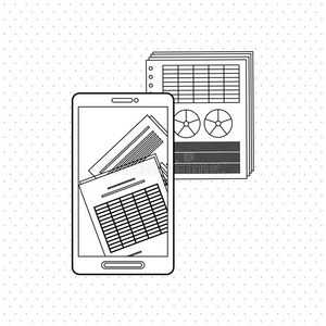 演示 数据 报告 信息图表 签名 绘图 因特网 通信 连接