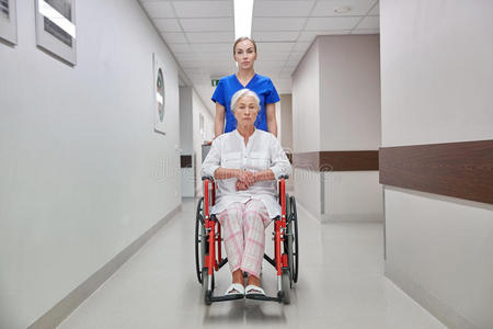 医疗保健 医院 专家 运送 帮助 工作 走廊 移动 房间