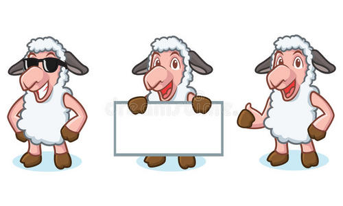 插图 动物 绘画 姿势 农场 艺术 玻璃杯 有趣的 山羊