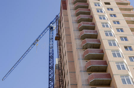 建筑 阳台 公寓 房子 负载 建筑学 工程 信用 起重机