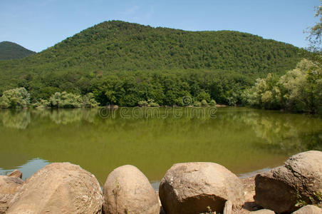 范围 目的地 颜色 风景 夏天 克里米亚 天空 全景 季节