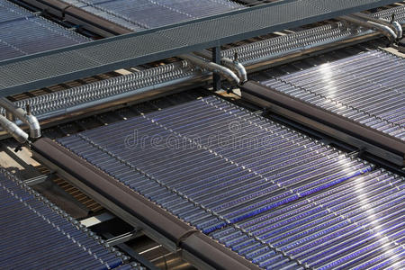 房子 发电机 太阳 热的 自然 能量 科学 屋顶 收藏家
