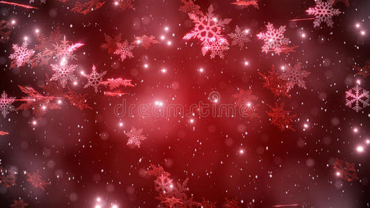坠落 愉快的 雪花 美丽的 明星 冬天 暴风雨 新的 季节
