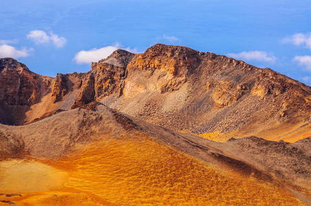 西班牙特内里费泰德火山沙漠砂