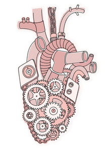 蒸汽朋克机制心图片-蒸汽朋克机制心素材-蒸汽朋克机制心插画-摄图新