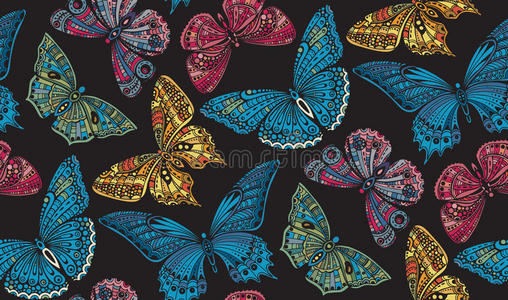 自然 花丝 美丽的 卷曲 要素 颜色 航班 蝴蝶 动物 形象