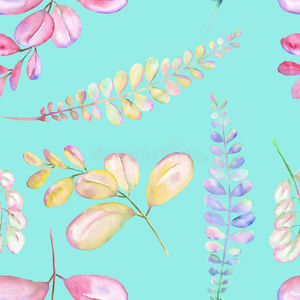 打印 植物 树叶 自然 秋天 程式化 艺术 粉红色 插图