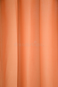棕色窗帘或窗帘纹理