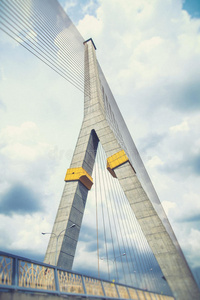 巨型吊桥，rama 8，