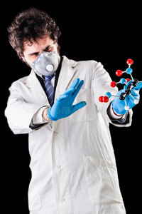 原子 外套 公式 实验室 分子 生物技术 危险 药剂师 装配