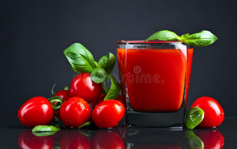 罗勒番茄汁