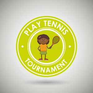 运动 活动 锦标赛 娱乐 闲暇 卡通 轮廓 偶像 网球 游戏