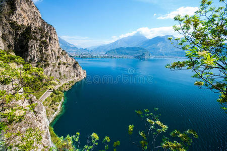 天空 夏天 自然 海岸 地标 意大利 阿尔卑斯山 航海 全景图