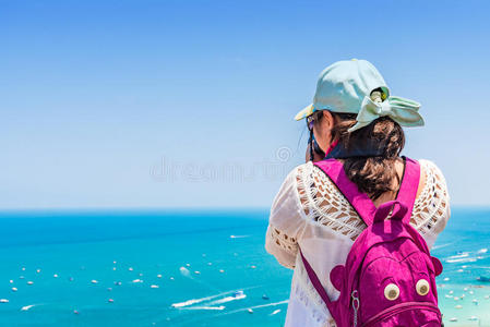 照片 家庭 海洋 帽子 乐趣 闲暇 女孩 旅游 布雷 夏天