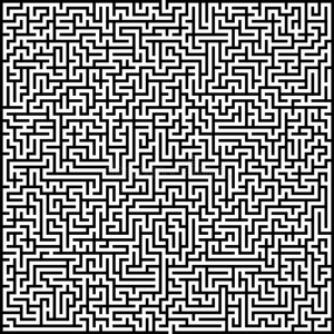 高复杂度的抽象向量迷宫照片