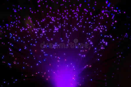 抽象紫光