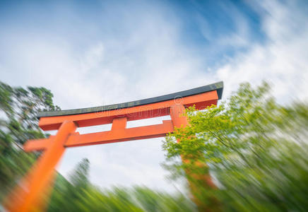 日本哈肯神社大门