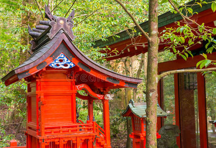 旅行 日本 历史的 旅行者 大门 神道教 日本人 圣地 亚洲