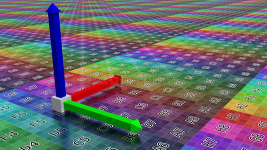 三维坐标轴照片