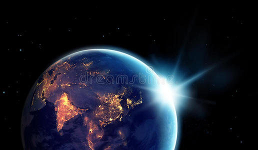 地球光图片 地球光素材 地球光插画 摄图新视界