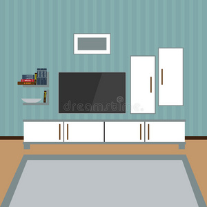 配件 插图 活的 家具 形象 公寓 安慰 沙发 框架 休息室