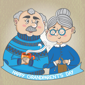 祖父母节快乐