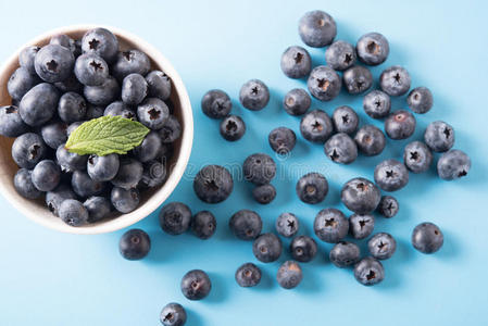 蓝莓 节食 越橘 抗氧化剂 浆果 特写镜头 水果 收获 杂货店