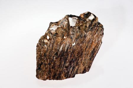 红盐红柱石硅酸盐矿物与云母照片