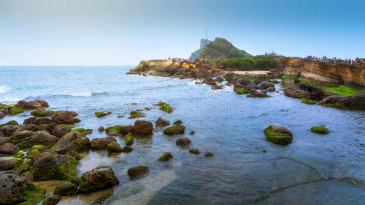 台湾 海岸 斗篷 海洋 风景 自然 台北 公园 季节 亚洲