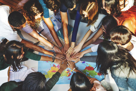 中华民族团结同学团结团队团体社区理念照片