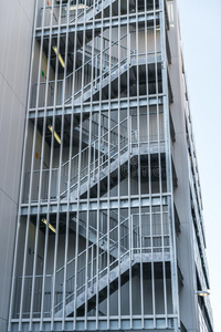 案例 活的 建设 第一 惠特 金属 逃跑 楼梯井 楼梯 市中心