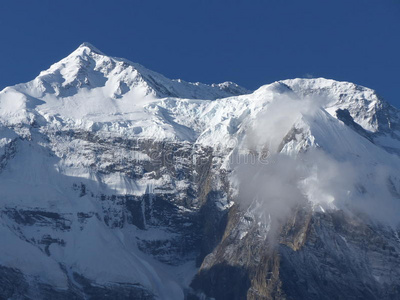 喜马拉雅山 徒步旅行者 冒险 美丽的 徒步旅行 登山 喜马拉雅山脉