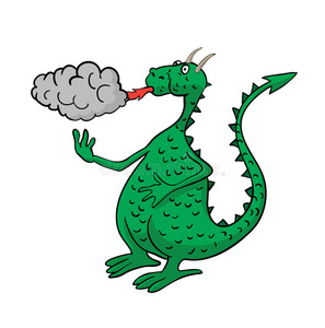 龙喷火图片-龙喷火素材-龙喷火插画-摄图新视界