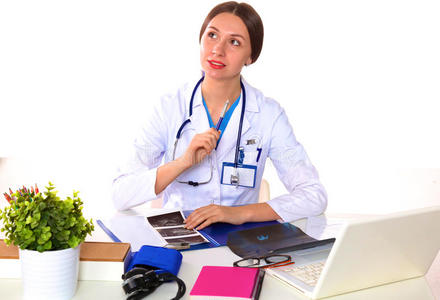 实验室 办公室 护士 照顾 检查 医生 专业知识 职业 书桌