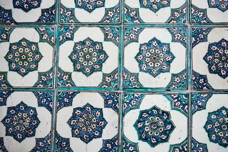 玻璃 伊斯坦布尔 马赛克 模式 花的 文化 奥斯曼帝国 美丽的