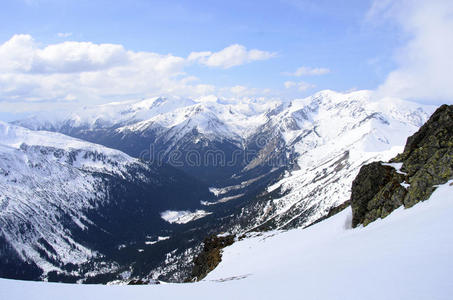 冬季山景