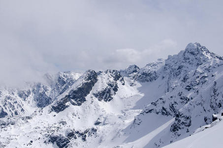 冬季山景