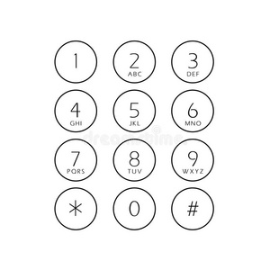 拨号键盘图片-拨号键盘素材-拨号键盘插画-摄图新视界