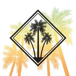 天堂 季节 求助 放松 目的地 享受 夏天 休息 棕榈 数字化