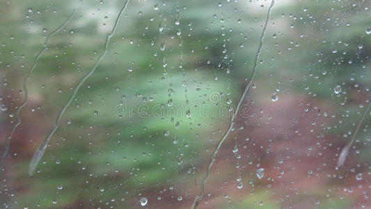 窗口 反射 凝结 汽车 模糊 镜子 天气 雨滴 玻璃 纹理