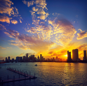 黎明 海岸 美国 高的 灰尘 海滩 风景 目的地 市中心